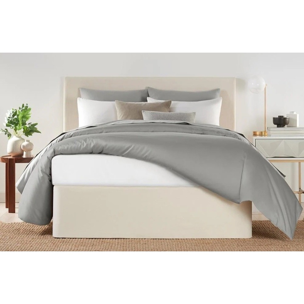 Standard Textile Circa Bed Wrap King Sand Beige Bamboo Texture Box Spring Cover